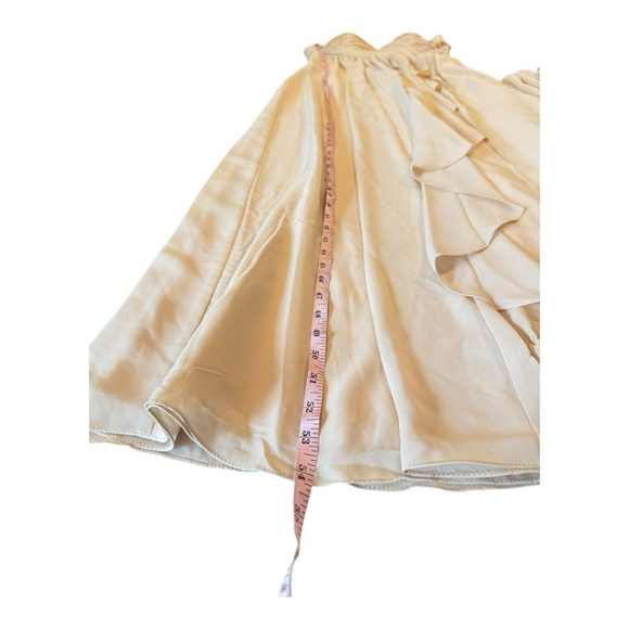 May Queen Couture Champagne Chiffon Sweetheart‎ Neckline Rhinestone Brooch Dress - Picture 6 of 16